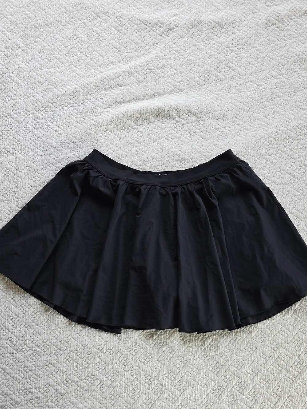 aerie Black Skater Circle Skirt XL